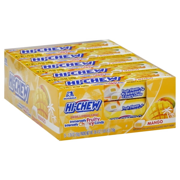 Hi-chew Fruit Chews 1.76 Oz Mango Wholesale, (15