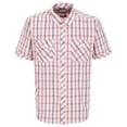 thumbnail image 1 of Trespass - Camisa a cuadros de manga corta modelo Hopedale para hombre (Cuadros Rojos), 1 of 2