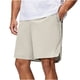 thumbnail image 1 of Ceisia Men's Up to 8XL Plus Size Quick Dry Athletic Casual Shorts Relaxed Straight Fit with Side Slits & Laser Ventilation Gifts, 1 of 6