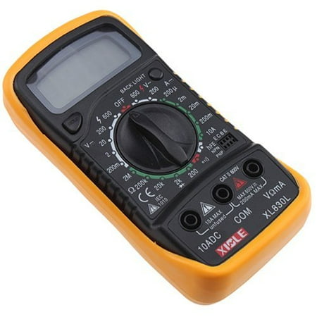 24 Volt Tester - LCD Digital Ohm VOLT Meter AC DC Voltmeter Multimeter LCD Digital Meter