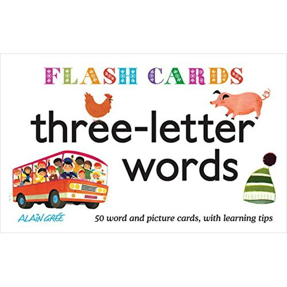 Flash Cards: Three-letter Words