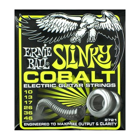 Ernie Ball 2721 Regular Slinky Cobalt Electric Guitar (Best Electric Guitar Strings)