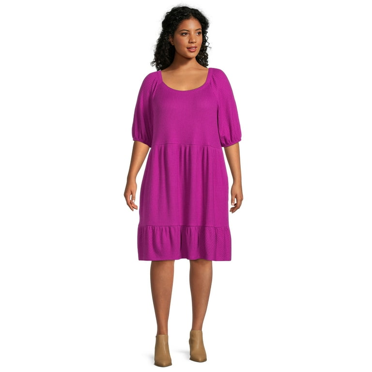 Thermal clearance knit dress