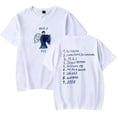 thumbnail image 4 of Milo J T-Shirts 111 Album Merch Print Women Men Fashion Casual Singer Short Sleeve Tee Streetwear, 4 of 7
