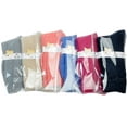thumbnail image 4 of Meso Children 6 Pairs Pack Wool Socks Plain Color Size 1Y-3Y (Blue,Grey,Navy,Rose,Orange,Beige), 4 of 4