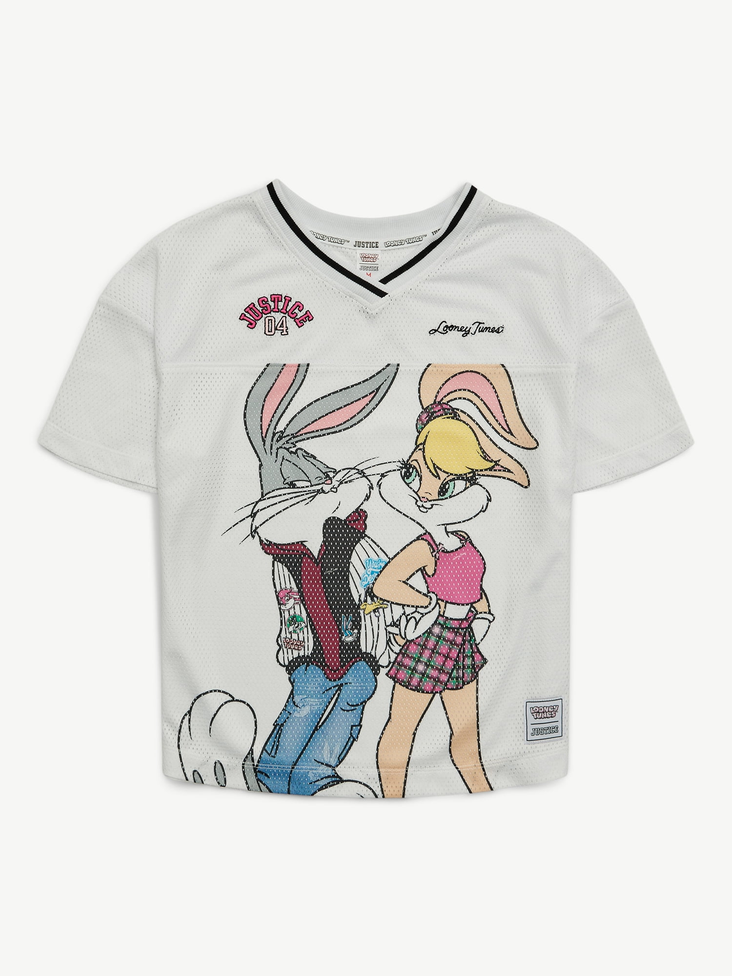 Justice x Looney Tunes Oversized Jersey, Sizes XS - XLP
