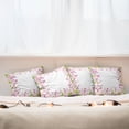thumbnail image 3 of Ambesonne Shabby Flora Throw Pillow Cover 4 Pack, Spring Blossoms, 24", Multicolor, 3 of 6