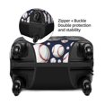 thumbnail image 2 of Fuzoiu Cute Basebal Print Suitcase Cover,Washable Luggage Covers for Suitcase,Elastic Luggage Protector Cover,Scratch Resistant Travel Suitcase Covers-Small, 2 of 7