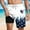 White-03, variant on Mens Swim Trunks with Liner 2 in 1 Bathing Suits Quick Dry Lightweight Board Shorts Breathable Independence Day Print Summer Beach Shorts White XL