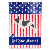 Carolines Treasures BB3341GF USA Patriotic French Bulldog Flag Garden Size  Small multicolor