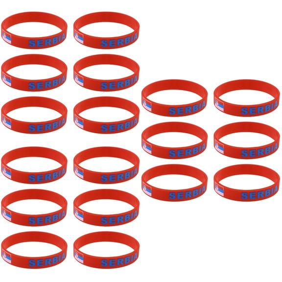 3 Pack Football Bracelets Sports Symbolic Wristband Fitness