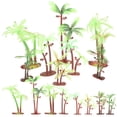 thumbnail image 3 of 40Pcs Aquarium Plants Plastic Coconut Tree Aquarium Fish Tank Artificial Coconut Tree Plant Ornament, 3 of 8