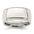 thumbnail image 6 of 925 Sterling Silver 10mm Comfort Fit Milgrain Band Ring Size 6.5, 6 of 6