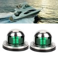 thumbnail image 1 of Lámpara de señal de navegación, 2 piezas de iluminación LED de 12 V, luz de señal de navegación, lámpara para barco, confiabilidad excepcional, 1 of 9