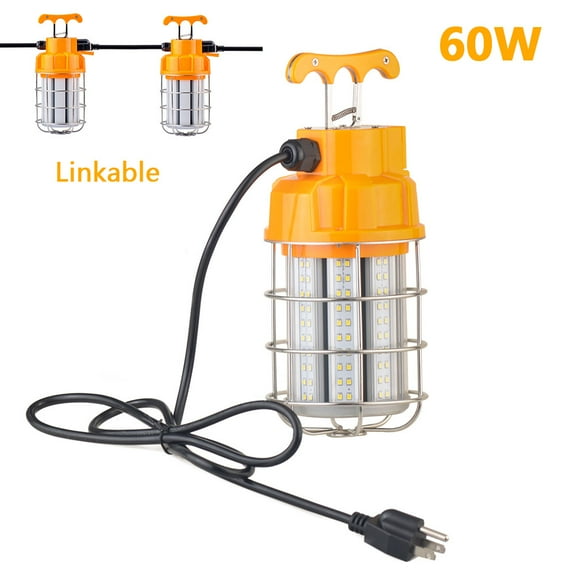 OKAYBULB 5000K LED High Bay Light Fixture for Workshop, Construction Site
