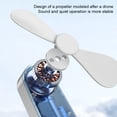 thumbnail image 3 of Ventilador de aire acondicionado, operación simple eléctrica de mano plegable para el dormitorio del hogar Likrtyny Cuidado Belleza, 3 of 5