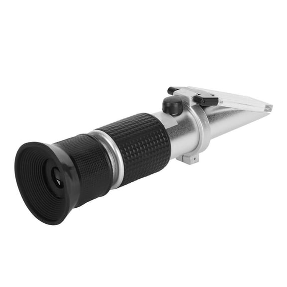 High Precision Handheld Refractometer 0 to 80 Percent Liquid Measurement Tool for Juice - 0-32%