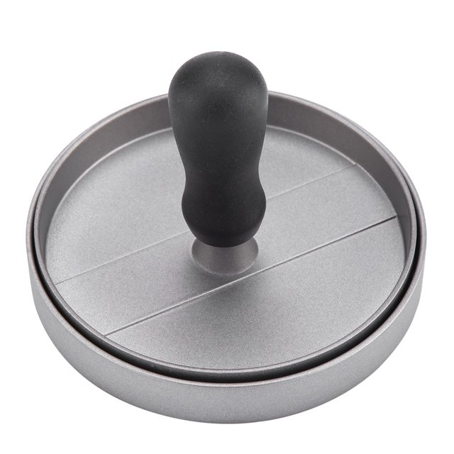LYUMO Meat Press Maker,NonStick Round Shape Grill Press Meat Beef Maker Patty Mold Making Tool, Round Grill Press