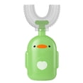 thumbnail image 1 of Kids Toothbrush Deeply Cleaning Cartoon Design High Elasticity Effective Deep Cleaning Oral Teeth Brush for Toddlers, 1 of 10