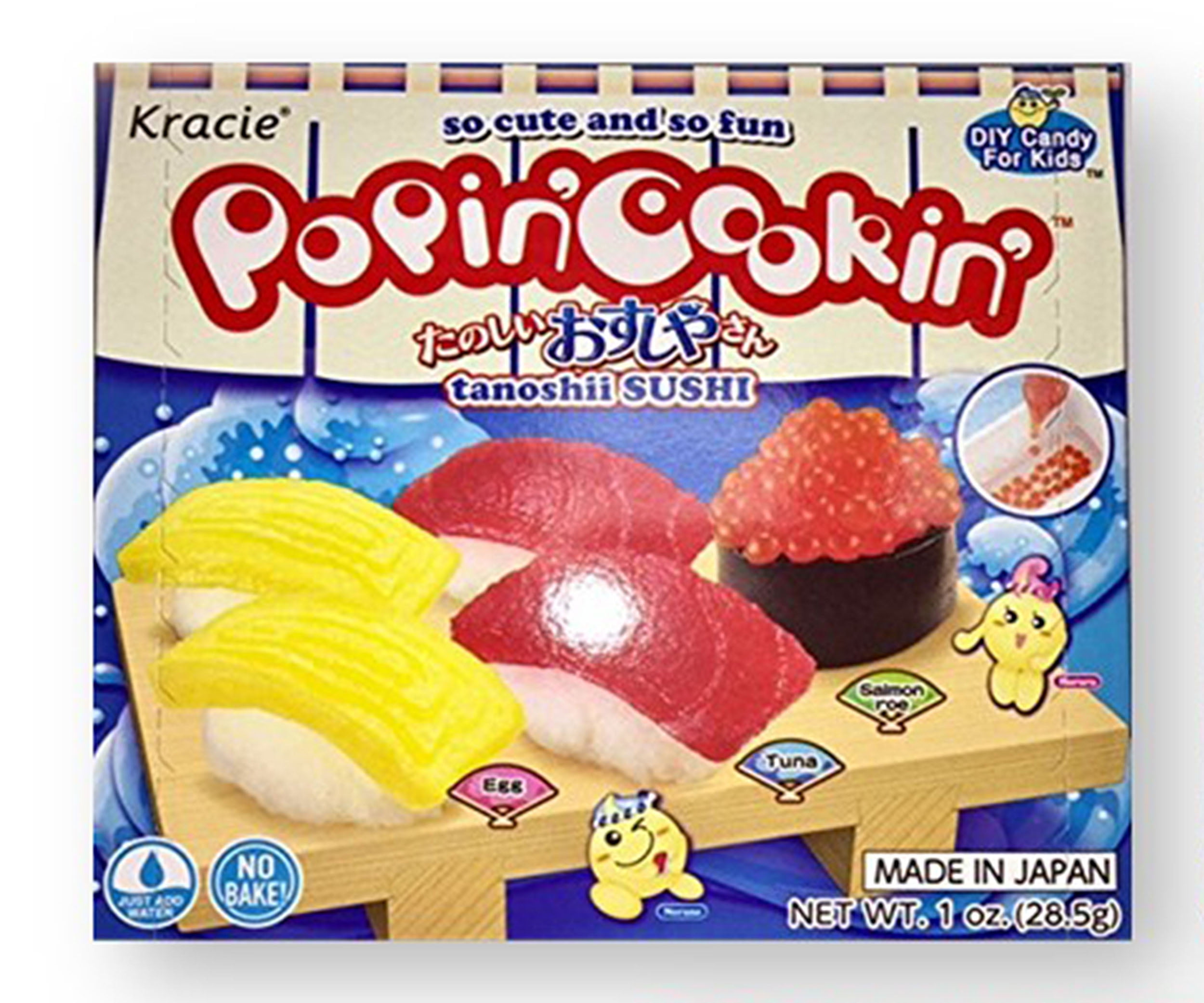 DIY Kracie Popin Cook candy dough Toys.Sushi Pizza happy kitchen Japanese  food candy snacks making kit rame d11 - AliExpress