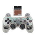 thumbnail image 1 of Wireless Game Controller Transparent Sensitive 2.4G Dual Vibration Game Controller for Game Accessories White, 1 of 1