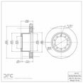 thumbnail image 2 of Rear Or Front Dynamic Friction Company Disc Brake Rotor 600-54112 (1) For 1988-1997 Ford F53, 1988-1997 Ford F59, 1997-1998 Ford F-450 Super Duty, 2 of 2