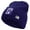 Royal, variant on 18th Airborne Corps Embroidered 8 Inch Knitted Short Beanie - Royal OSFM