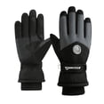 thumbnail image 5 of Guantes de esquí de otoño e invierno para hombres y mujeres, guantes de terciopelo gruesos y cálidos para deportes de equitación, resistentes al viento y al agua, 5 of 5