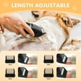 Pecute Dog Clippers, Professional Dog Grooming Kit Electric Cordless