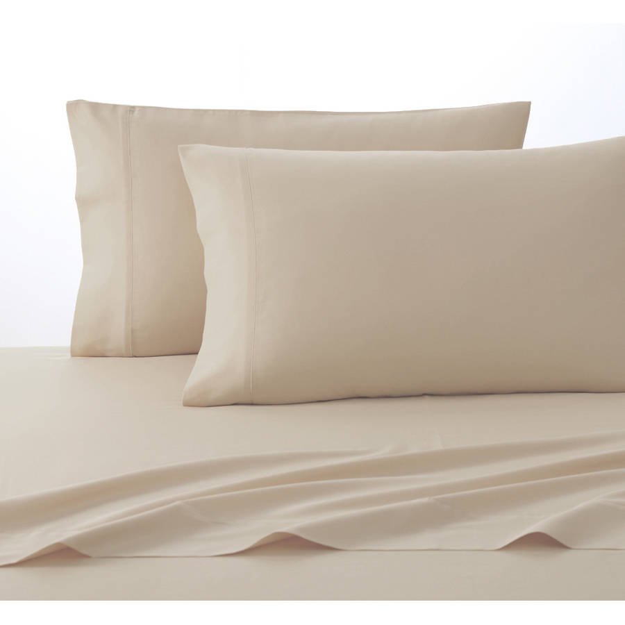 Mainstays 200 Thread Count Easy Care Cotton Poly Blend Bedding Sheet