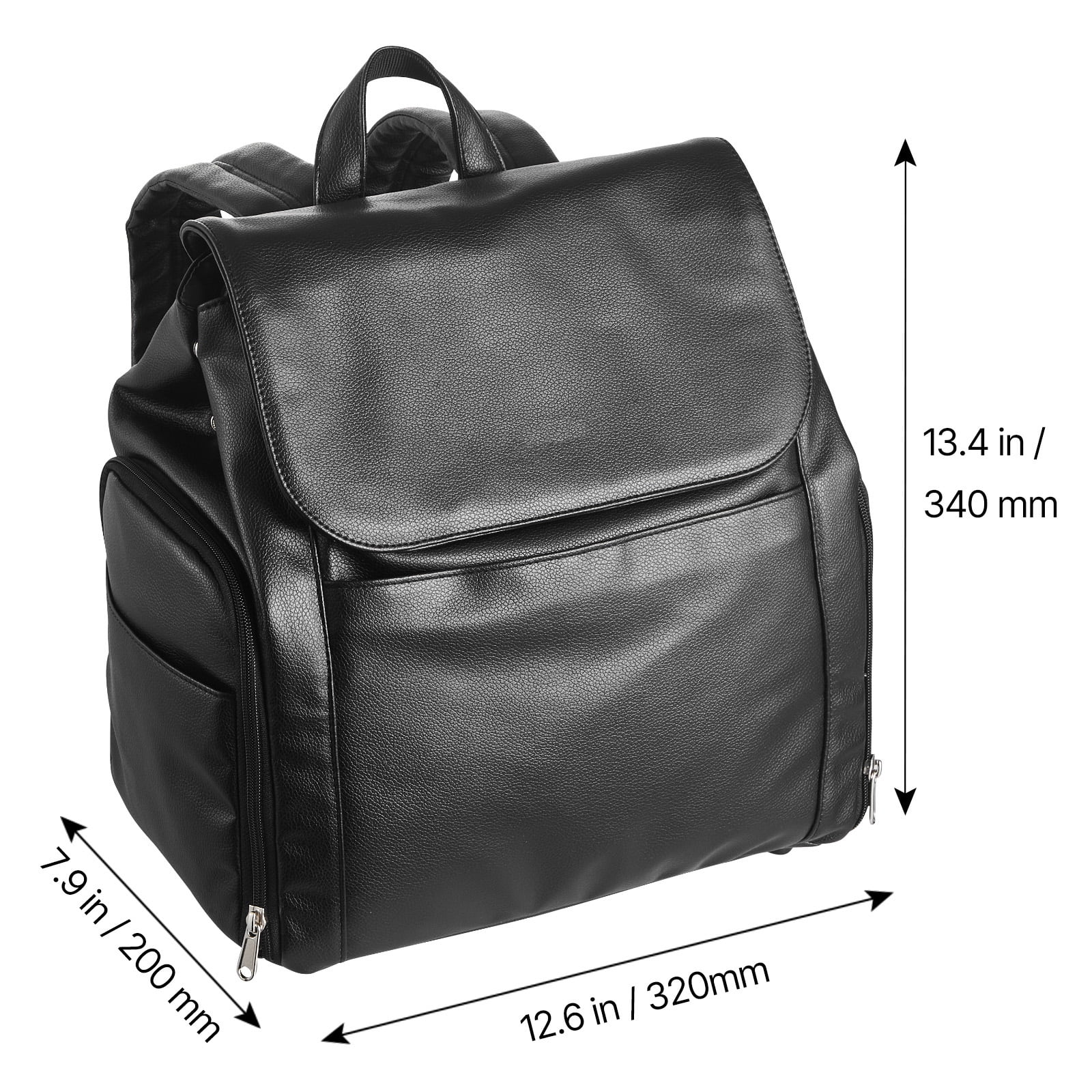 KFFKFF Breast Pump Backpack, Portable Breastfeeding Bag with Ice Pack, Compatible with S1/s2,12.6 x 7.9 x 13.4 in, Black