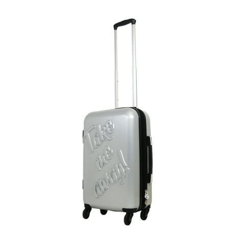 Macbeth Collection Take Me Away 25in Rolling Luggage Suitcase,