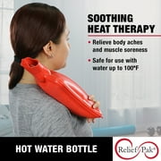 Hot Water Bottle, 2 Quart Capacity