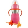 Kid Basix by New Wave - Safe Sippy 2; Baby & Toddler Stainless Steel Cup with Straw