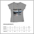thumbnail image 7 of This Is Mustang Country King of the Road Women's V-Neck T-shirt Legendary Performance Classic American Muscle Licensed Tee, 7 of 7