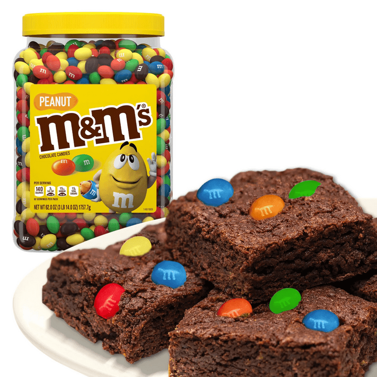M&M's Chocolate Candy, Peanut, 62 Oz 