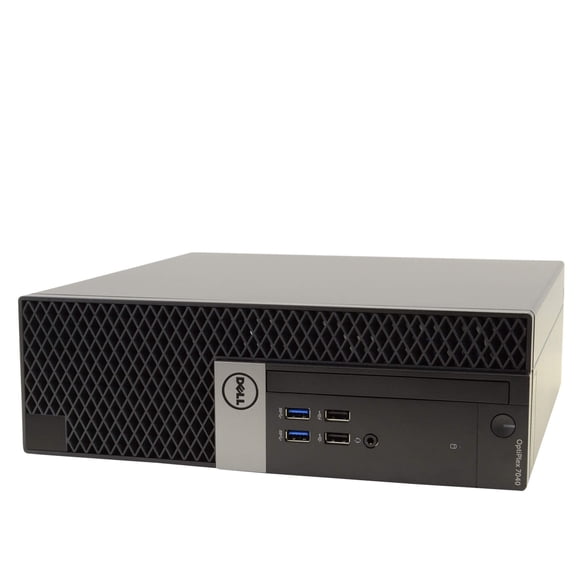 Restored Dell OptiPlex 7040 Desktop Computers, Intel i7 Quad Core Gen 6, 32GB, 512GB SSD, Black