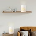thumbnail image 2 of JHY Design 2-Light Painted Metal Wall Sconce with LED Edison Style Bulb, 2 of 10