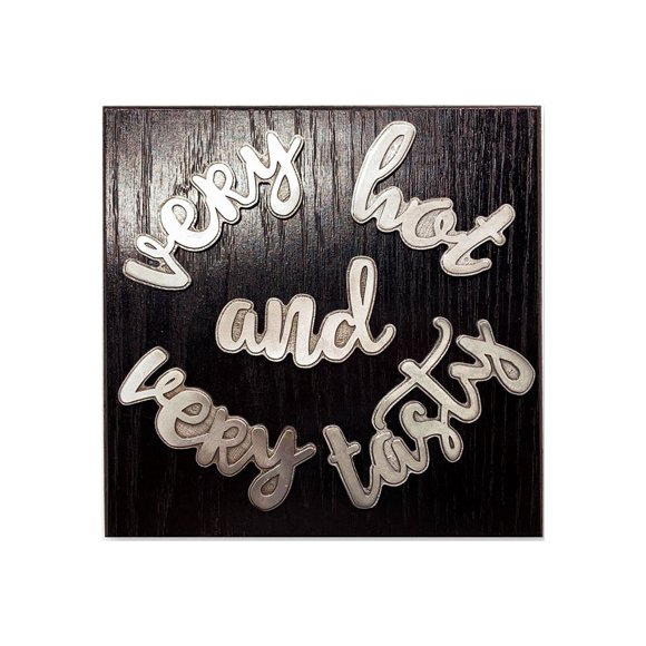 Porta Calientes Colsa Madera Negro Very Hot And Very Tasty