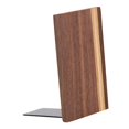 thumbnail image 4 of Extremos de libros de madera Papelería Soporte de madera Estantería organizadora Estante Decorativo Titular de libros Tapón de libros para el hogar BLESIY Sujetalibros de madera, 4 of 8