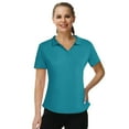 thumbnail image 4 of Jack Smith Women's Basic Short Sleeve Golf Slim Fit Sports Moisture-Wicking Polo Shirt T-Shirt Athletic Tops(S-2XL), 4 of 8