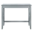 thumbnail image 4 of SAFAVIEH Kaytee Solid X Side Writing Desk, Distressed Grey, 4 of 12
