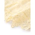 thumbnail image 5 of INSPIRE CHIC Lace Cap Sleeves Cardigan for Women's Floral Evening Wedding Elegant Shrug XL Beige, 5 of 6