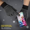 thumbnail image 4 of Guantes impermeables, reflectantes, fríos y cálidos para correr de noche al aire libre con dedos completos Fridja  nalpqowj3475, 4 of 5