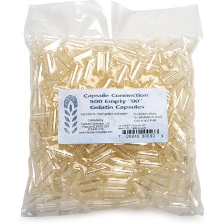 UPC 708249000033 product image for Capsule Connection Whole Empty Gelatin Capsules (Size 