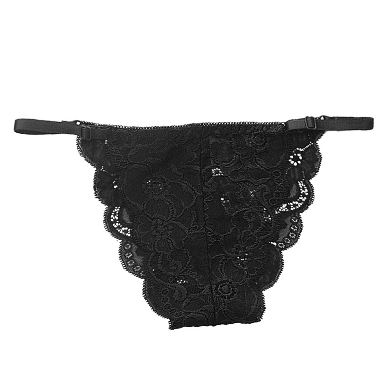 Ceseboo Thongs for Women Cotton Thong Underwear for Women Breathable Lace Cotton Womens Thongs Panties