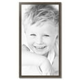 thumbnail image 2 of ArtToFrames 24" x 45" Muted Silver Picture Frame, 24x45 inch Silver Wood Poster Frame (WOM-4626),  Pack, 2 of 8
