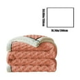 thumbnail image 3 of Wuztai Extra Thick Flannel Fleece Blanket 200x150cm, Double Layer Warm Cozy Throw for Bed Couch, All Season Comfort Blanket, 3 of 6