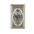 thumbnail image 2 of Nostalgic Warehouse Stuocc_Prv_234_Nk Oval Clear Crystal Solid Brass Privacy Door Knob Set, 2 of 4