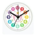thumbnail image 4 of pitrice Analog Alarm Clock for Kids Night Light Mute Clock School Home Child Rabbit, 4 of 7
